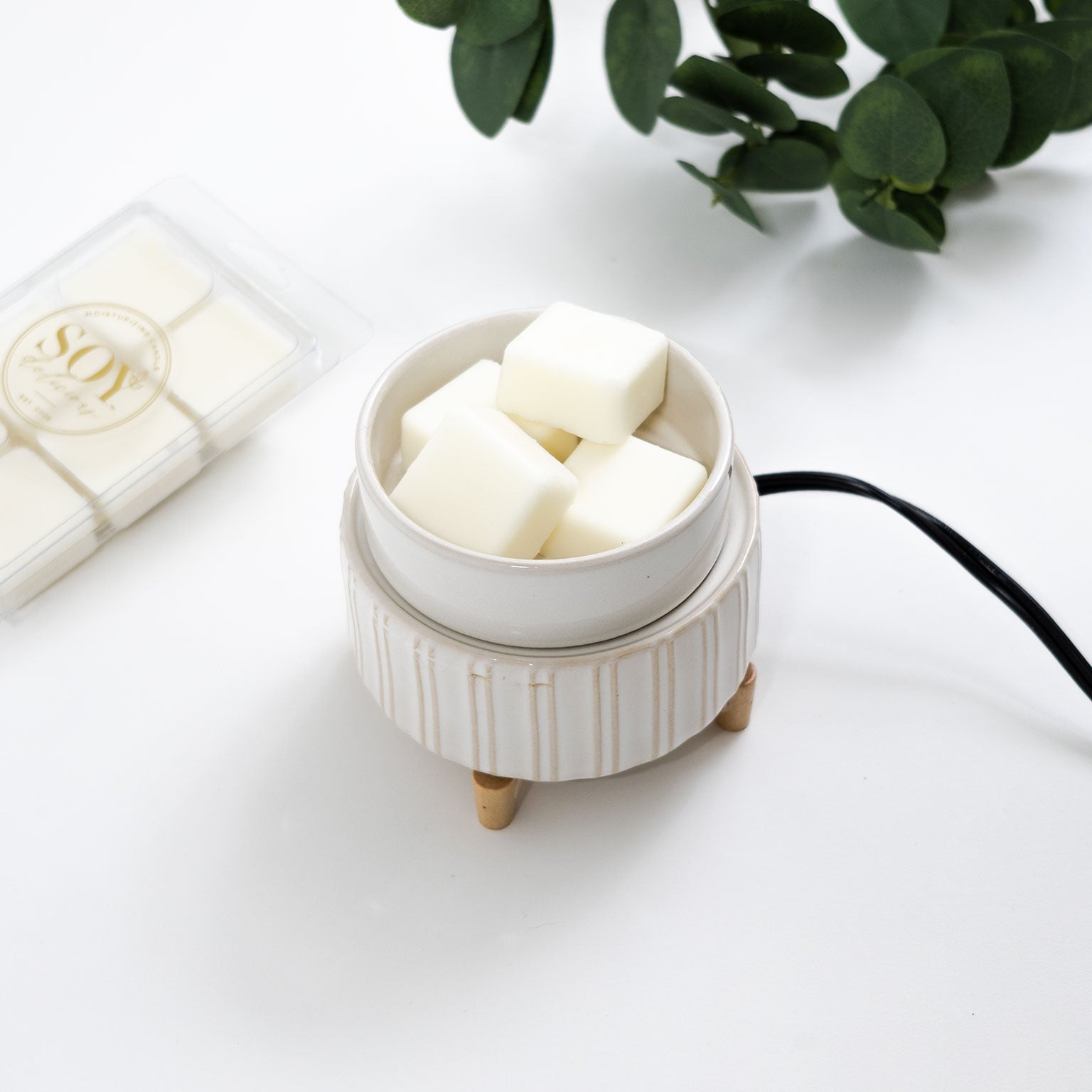 Soy Block Ceramic Warmer – Soy Delicious Candles