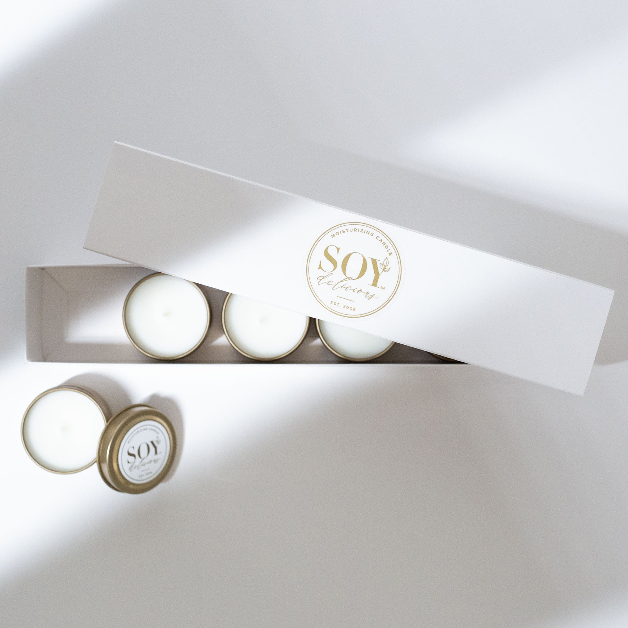 Travel Tin Set Soy Delicious Candles