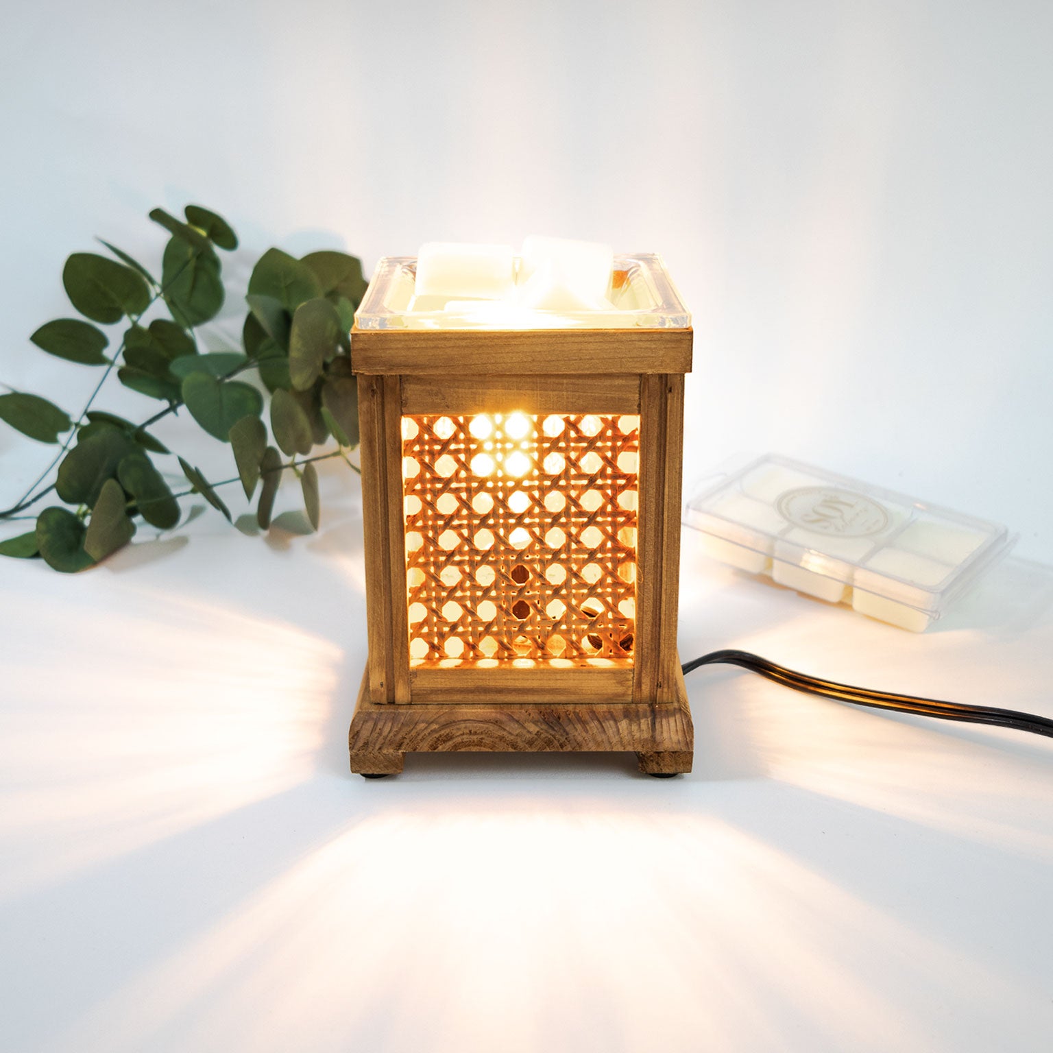 Wood Soy Block Warmer