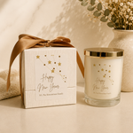 Happy New Year Candle