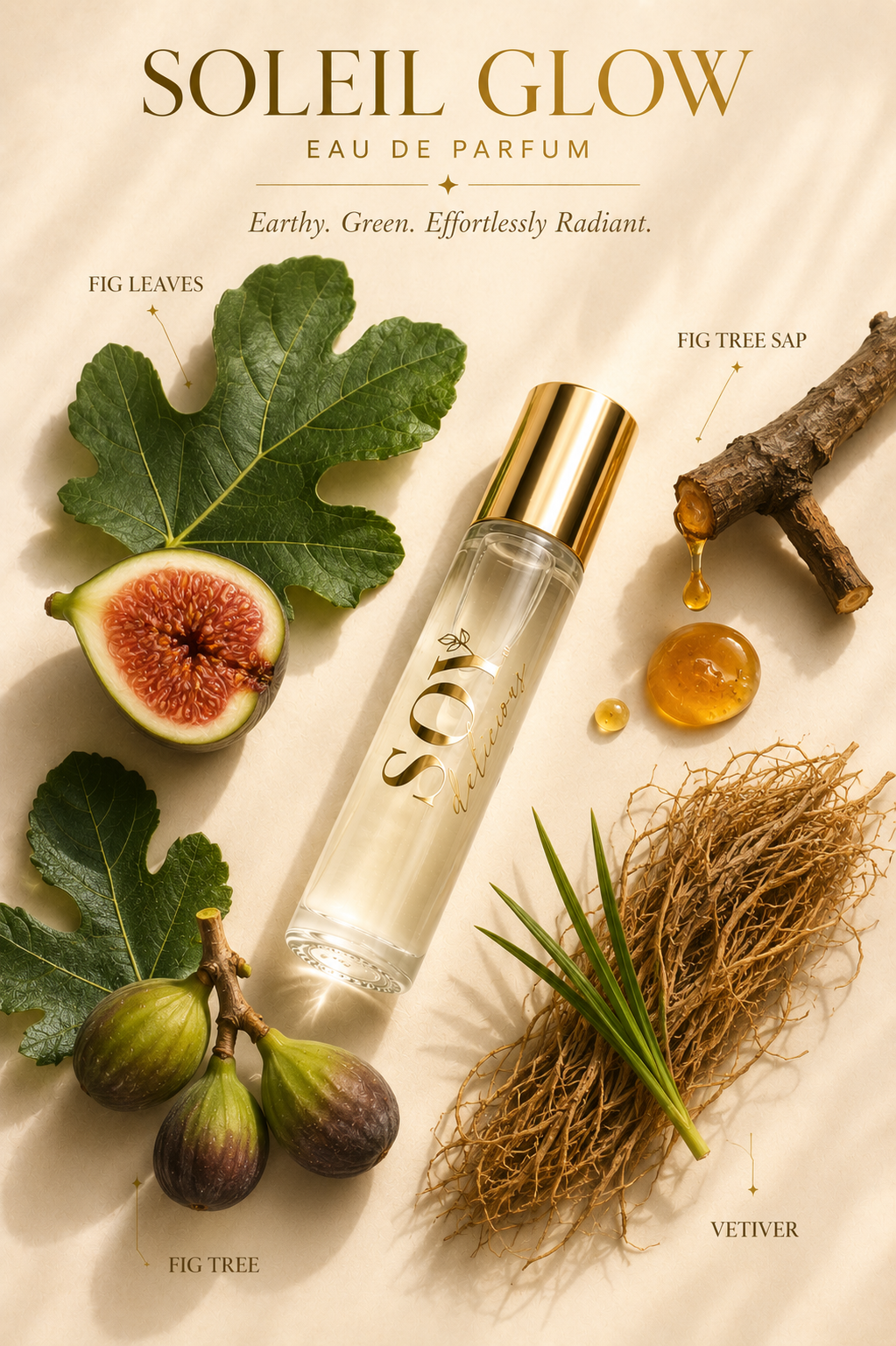 Soleil Glow Eau De Parfum (Fig, Vetiver)
