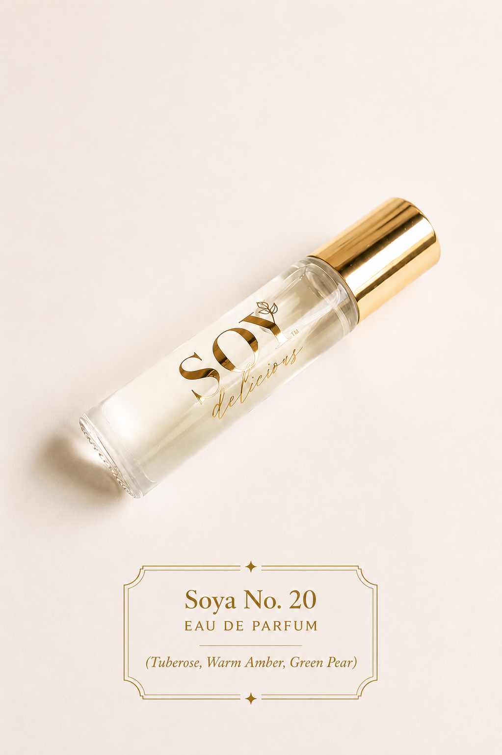 Soya No. 20 Eau De Parfum (Tuberose, Warm Amber, Green Pear)