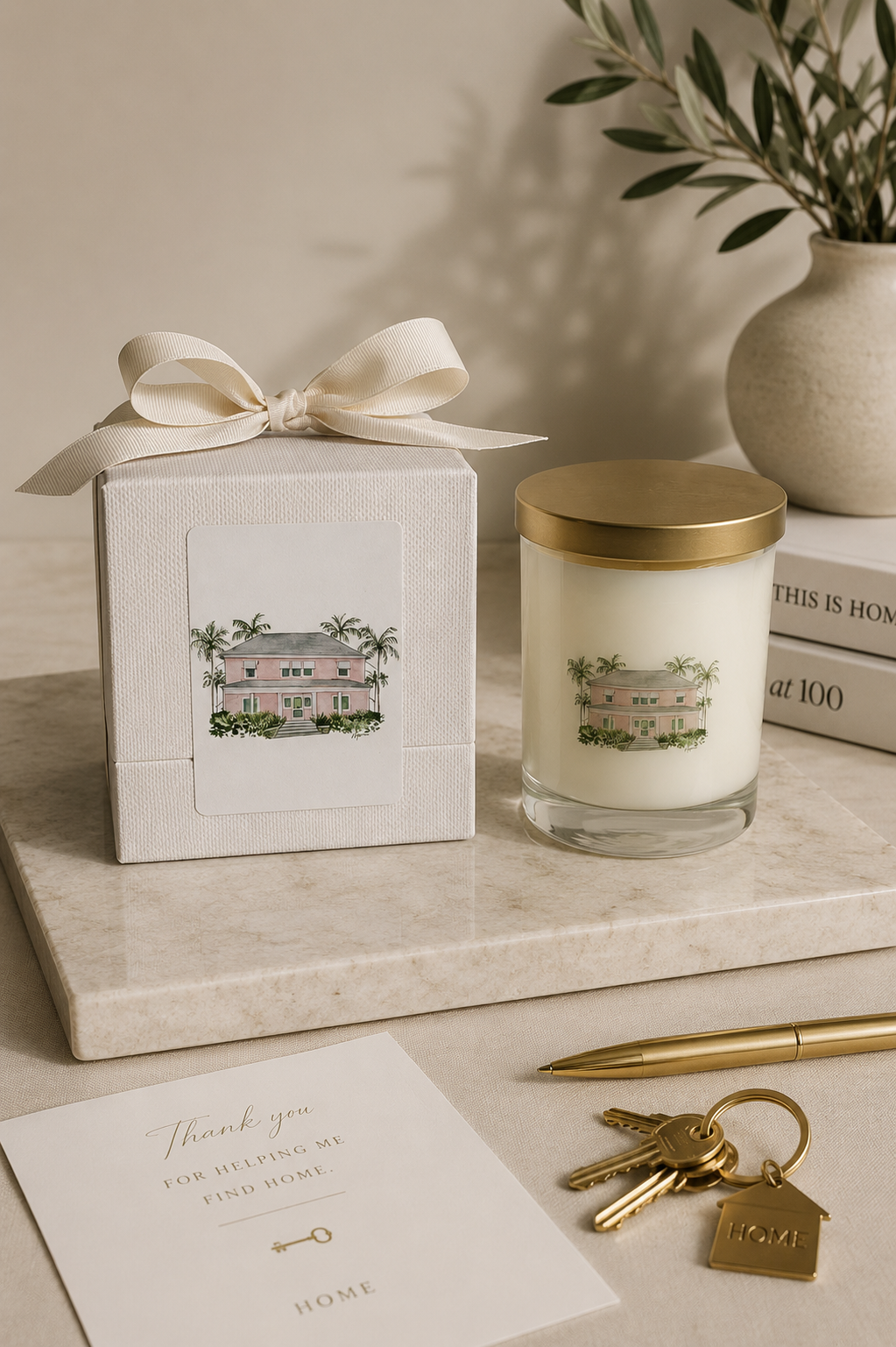 Custom Label Candle