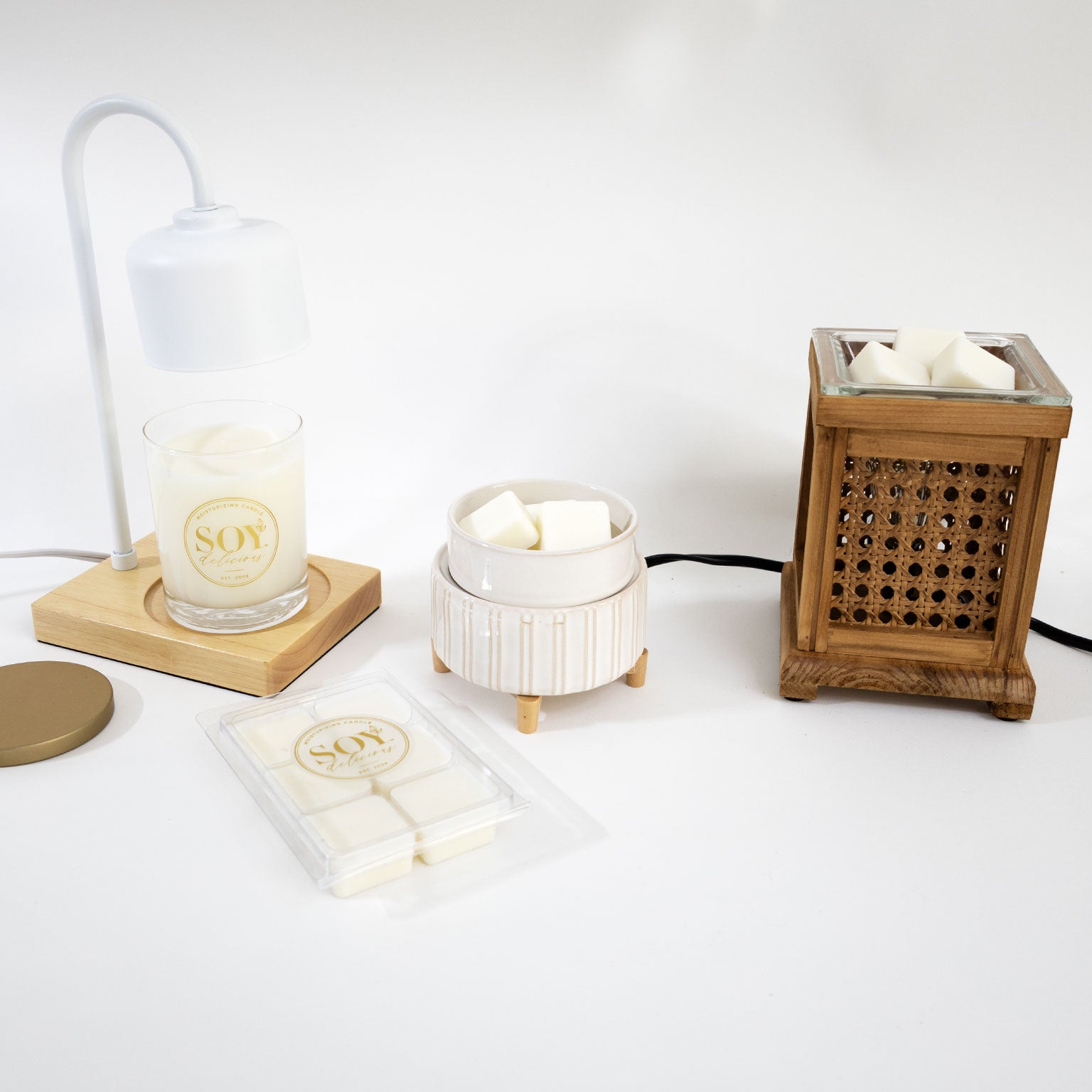 Soy Block Ceramic Warmer