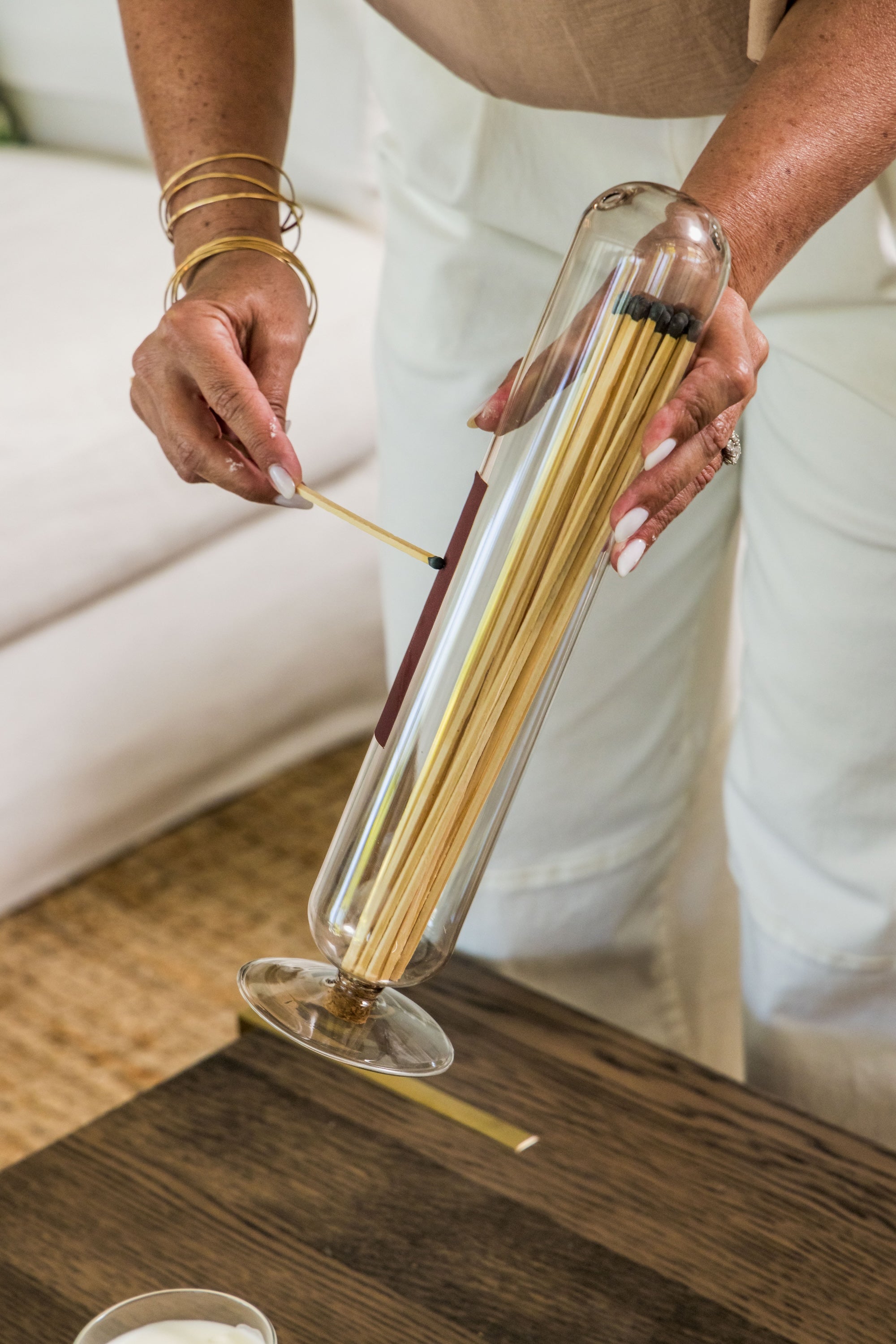 Diffuser + Candle + Matches Bundle