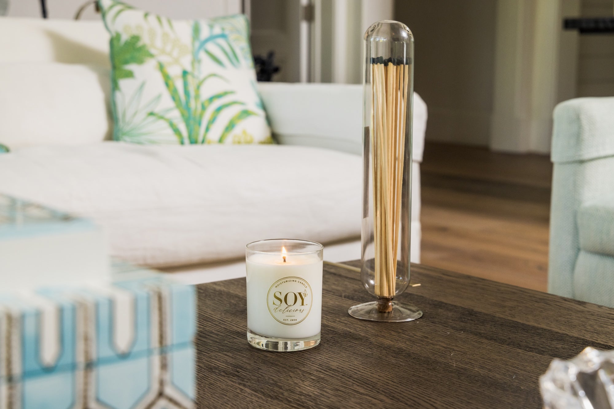 Diffuser + Candle + Matches Bundle