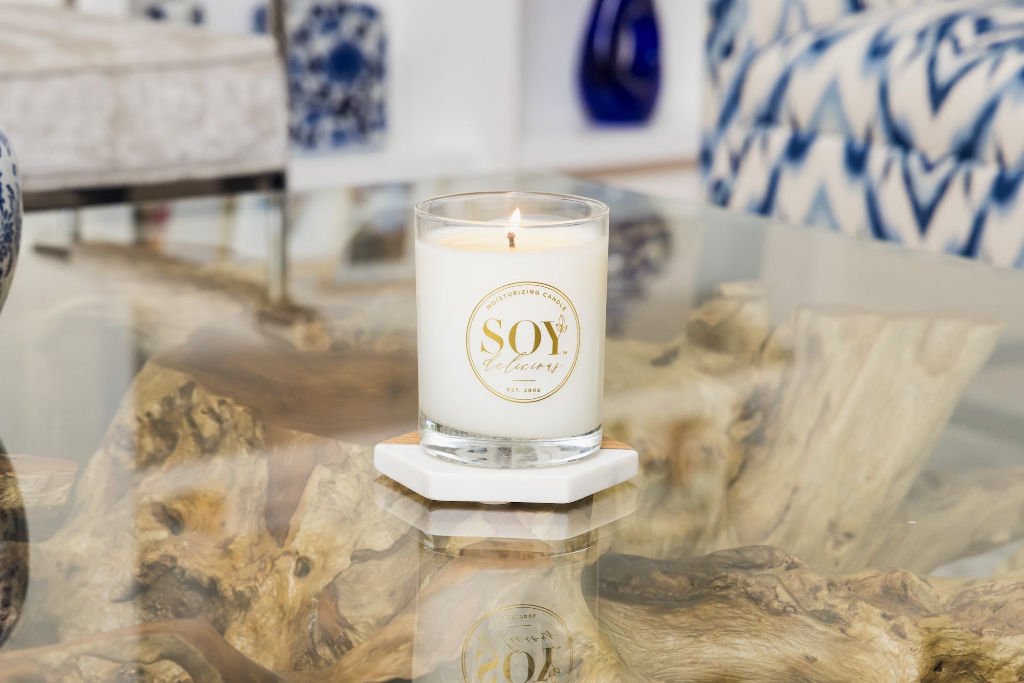 Glass Cloche & Candle Bundle