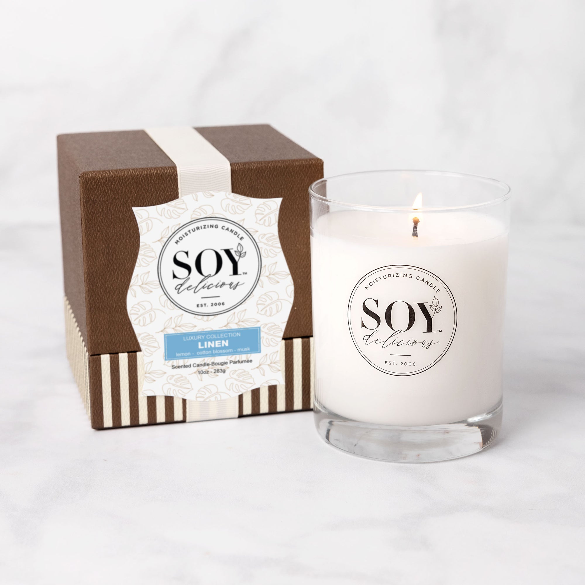 Sample Sale Brown Box Candles