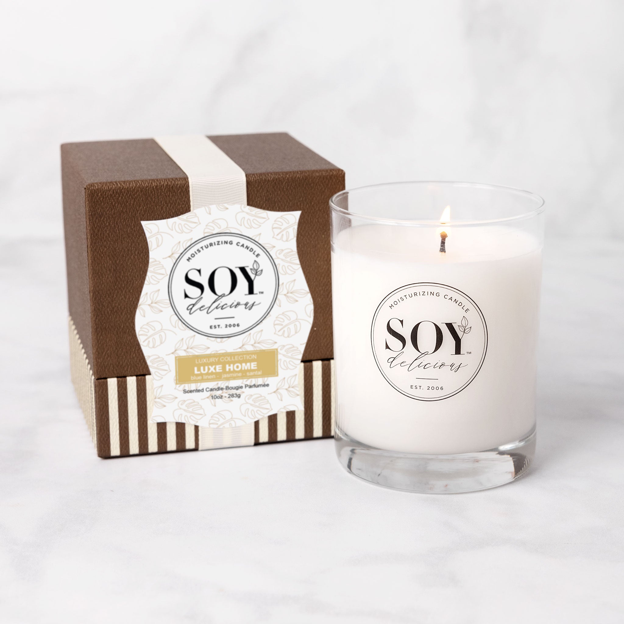 Sample Sale Brown Box Candles