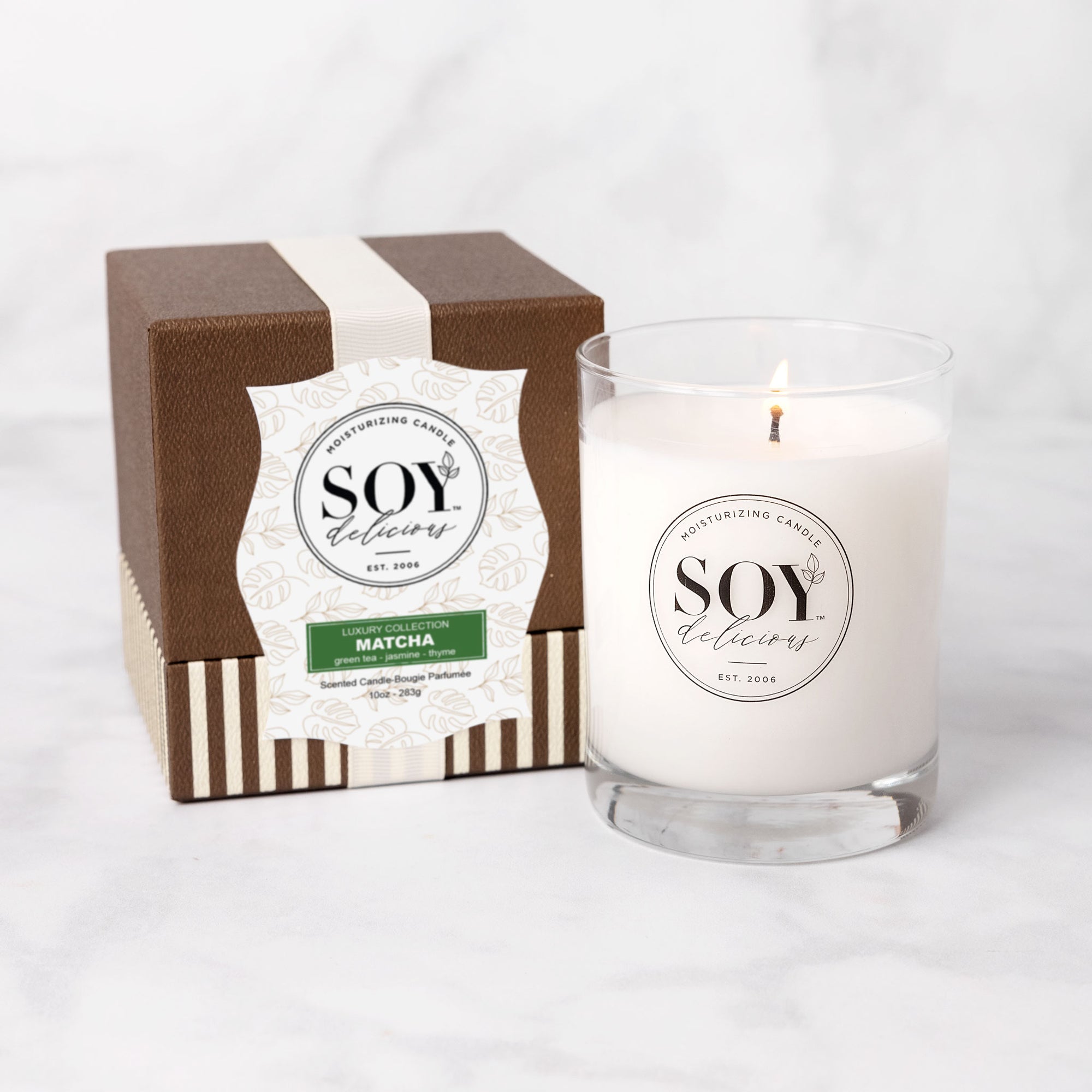Sample Sale Brown Box Candles