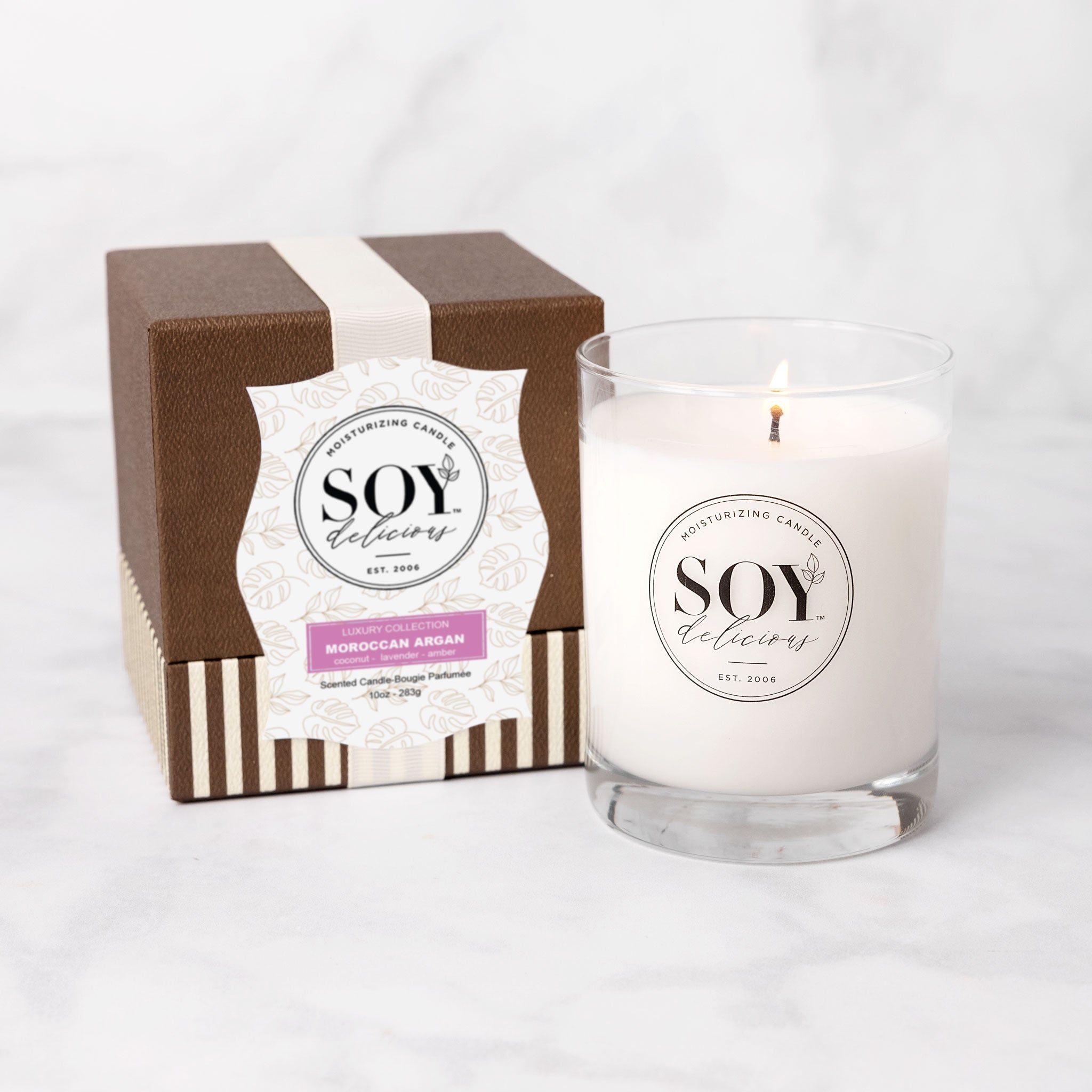 Sample Sale Brown Box Candles